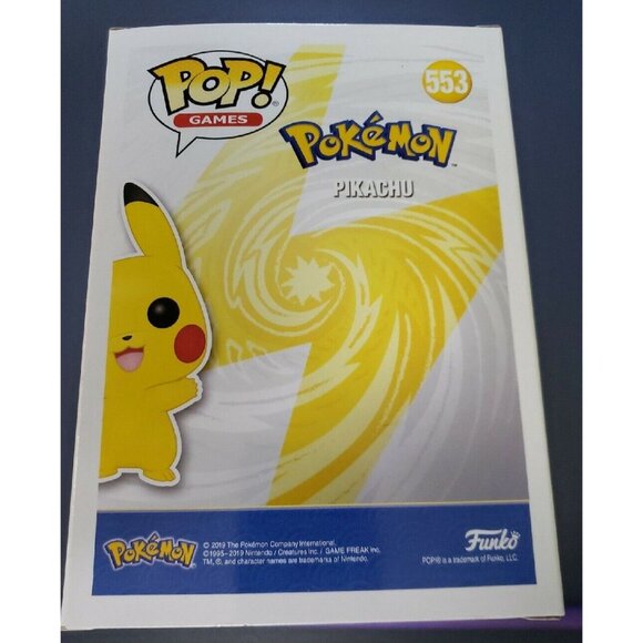 Funko Pop! Animation: Pokemon - Pikachu Vinyl Figure #553 - Picture 3 of 4